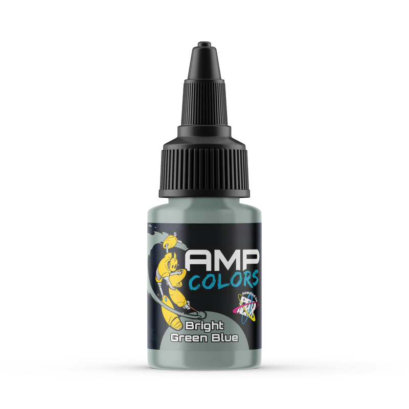 Monument Hobbies Pro Acryl AMP Colors : Bright Green Blue