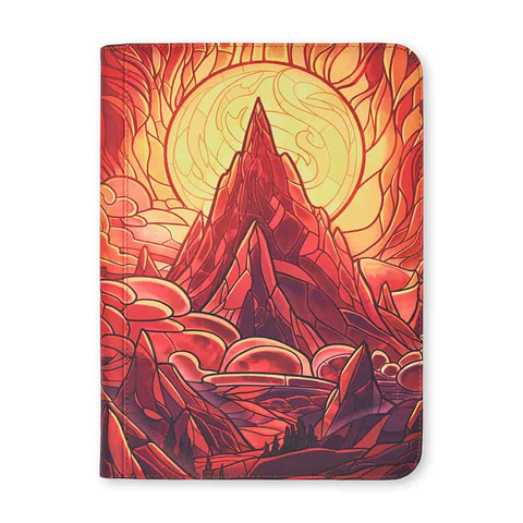 Arcane Fortress: 9-Pocket Binder - Burning Mountain