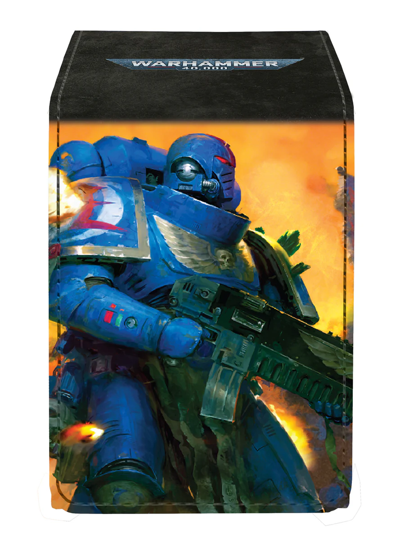 Deckbox: Alcove Flip - Warhammer 40,000 - Space Marines
