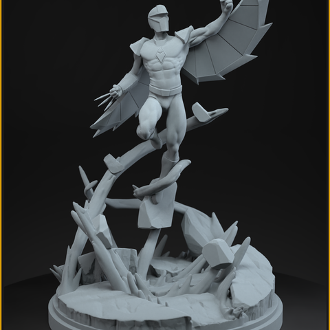 Darkhawk 40mm Scale Miniature | Crisis Protocol Proxy | C27