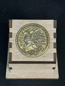 Custom Challenge Coin | Custom Embossed | Personalized Gifts | Brass | Copper | Zinc | Objective Markers | Game Tokens
