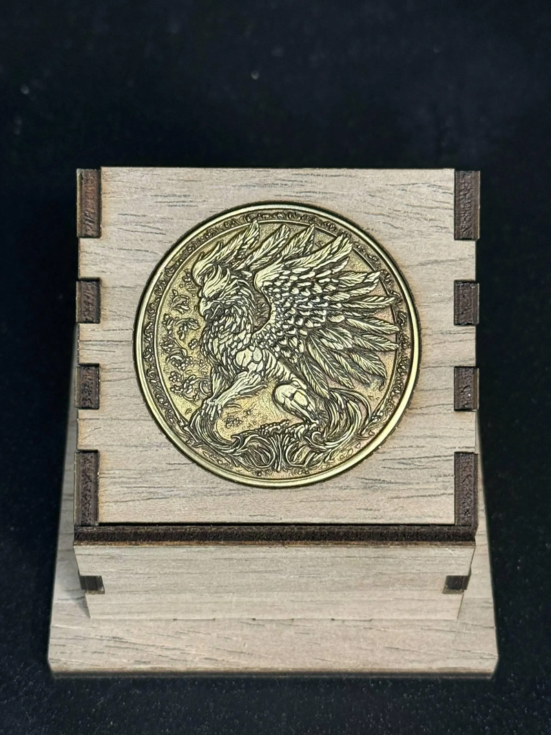 Custom Challenge Coin | Custom Embossed | Personalized Gifts | Brass | Copper | Zinc | Objective Markers | Game Tokens