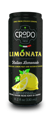 Fonti Di Crodo Limonata, Italian Sparkling Lemonade,