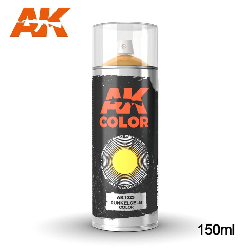 AK SPRAY PAINT Dunkelgelb Color