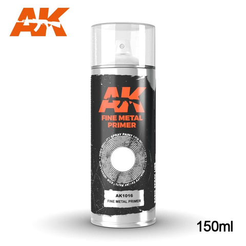 AK SPRAY PAINT Fine Metal Primer