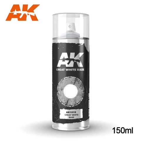 AK SPRAY PAINT  Great White Base