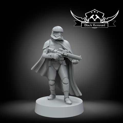 New Authority Silver Commander - Star Wars Legion Proxy | Black Remnant
