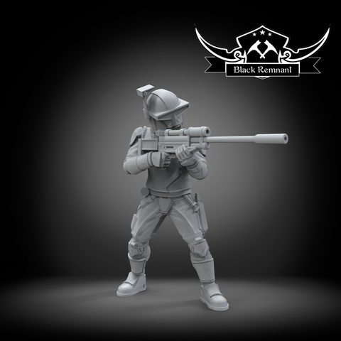 Masked Bounty Hunter - Star Wars Legion Proxy | Black Remnant