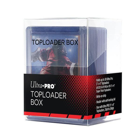 3" x 4" Toploader Box - Ultra Pro Toploaders (UPTL)