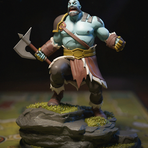 Grog Strongjaw (Critical Role) 40mm Scale Miniature | Crisis Protocol Proxy | C27