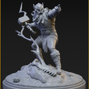 Odin (1 Million BC) 40mm Scale Miniature | Crisis Protocol Proxy | C27