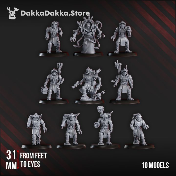 Pluto's Mechanized Liquidation Team Squad | DakkaDakka | Grim Dark