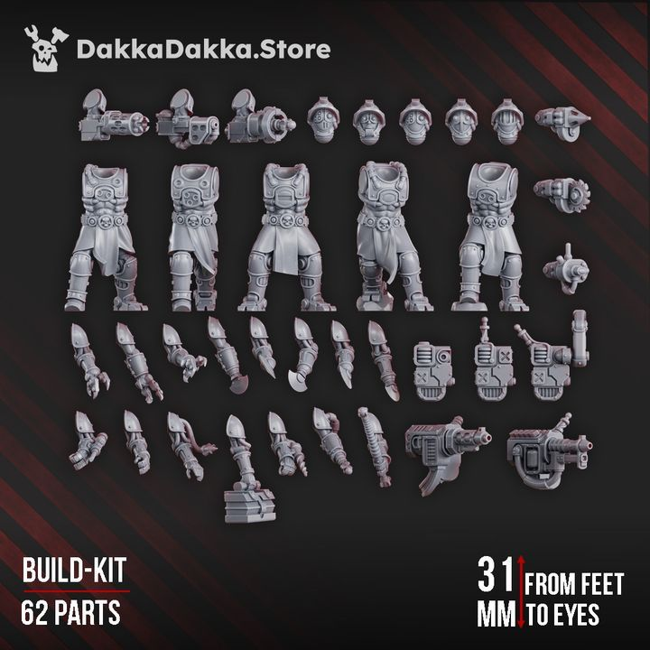 Pluto's Mechanized Liquidation Team (build-kit) | DakkaDakka | Grim Dark