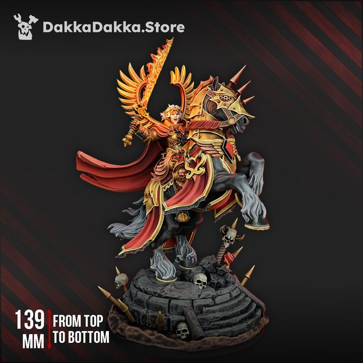 Seraphiel, the Saint of Ordine Vendetta | DakkaDakka | Grim Dark