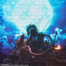 Red XIII Key Art 500 Piece Jigsaw Puzzle - Final Fantasy VII Rebirth