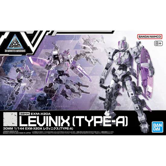 30 Minutes Missions EXM-X20A Levinix (Type-A Ver.) 1/144 Scale Model Kit
