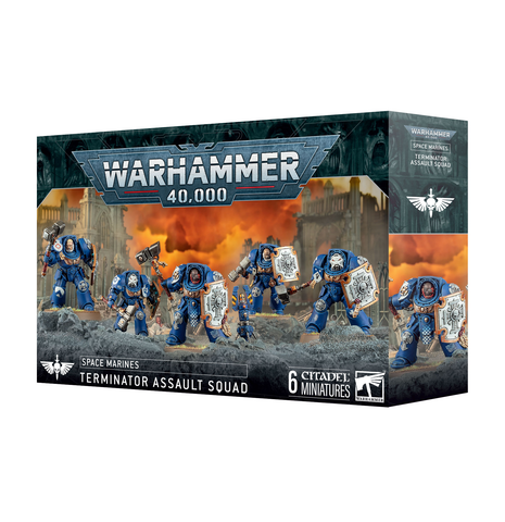 Warhammer 40k: Space Marines Terminator Assault Squad [2025]