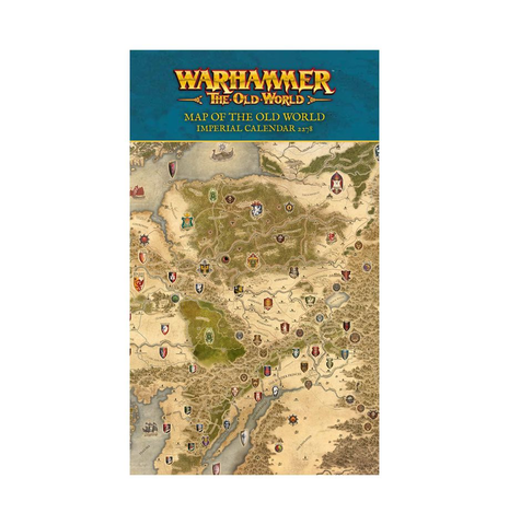 Warhammer The Old World: Map of the Old World – Imperial Calendar 2278