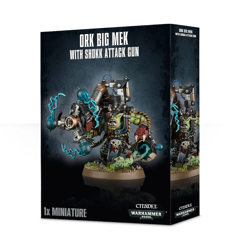 Warhammer 40k: Orks – Ork Big Mek with Shokk Attack Gun