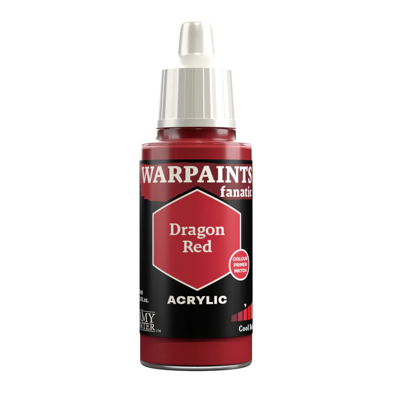 Warpaints Fanatic: Dragon Red 18ml