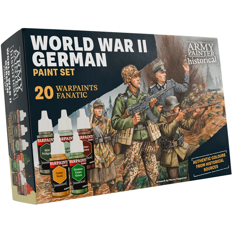 The Army Painter: Historical World War II German Paint Set