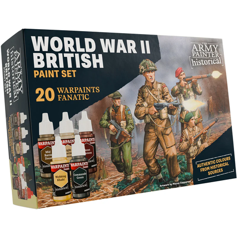 The Army Painter: Historical World War II British Paint Set