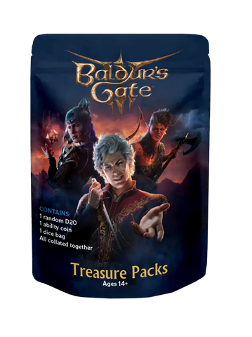 Sirius Dice: D&D Baldur's Gate 3 - Treasure Pack Dice Sets