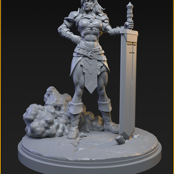 Imperial She-Hulk (40mm on 50mm Base) | Crisis Protocol Proxy | C27