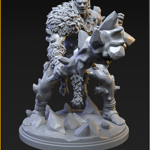 Frost Giant King Laufey (40mm on 65mm Base) | Crisis Protocol Proxy | C27