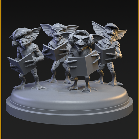 Gremlins (40mm on 50mm Base) | Crisis Protocol Proxy | C27