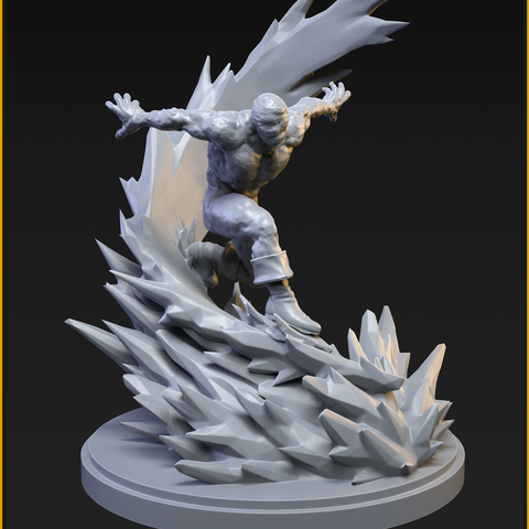Classic Iceman (40mm on 50mm Base) | Crisis Protocol Proxy | C27