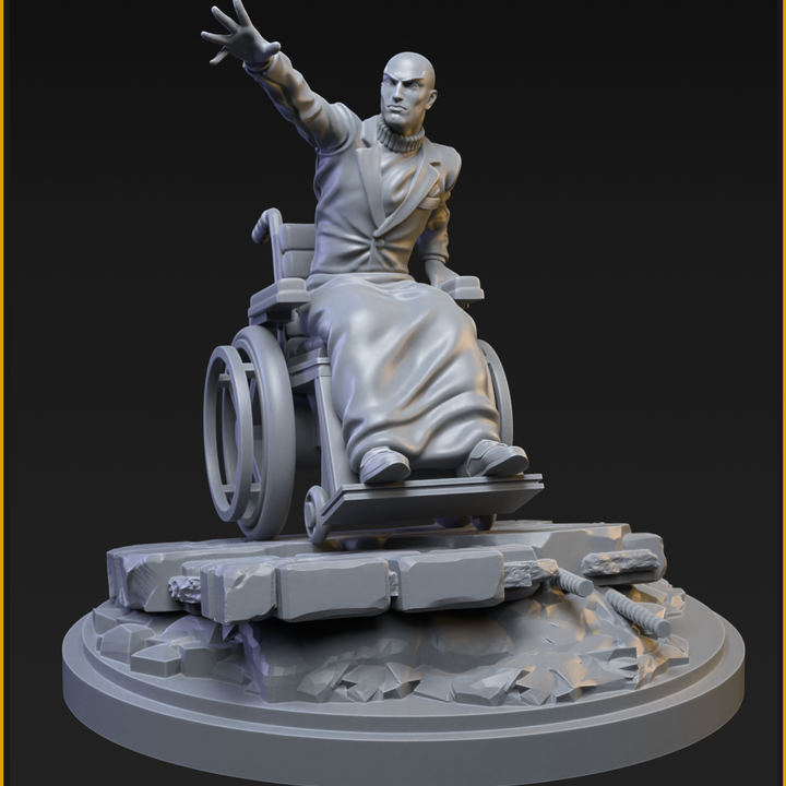 Classic Professor X (40mm on 50mm Base) | Crisis Protocol Proxy | C27