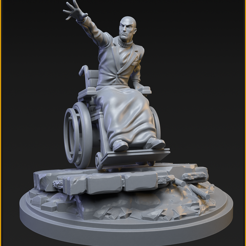 Classic Professor X (40mm on 50mm Base) | Crisis Protocol Proxy | C27