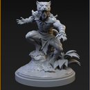 One Million B.C. Black Panther (40mm on 35mm Base) | Crisis Protocol Proxy | C27