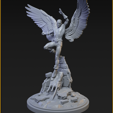 Classic Angel (40mm on 50mm Base) | Crisis Protocol Proxy | C27