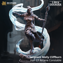 Sgt. Molly Cliffburn - Arcane Constable | 3D Printed Miniature | DM Stash