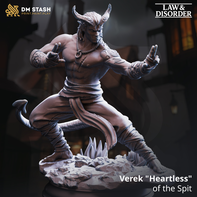 Verek "Heartless" of the Spit | 3D Printed Miniature | DM Stash