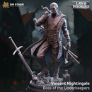 Vincent Nightingale - Boss of the Underkeepers | 3D Printed Miniature | DM Stash