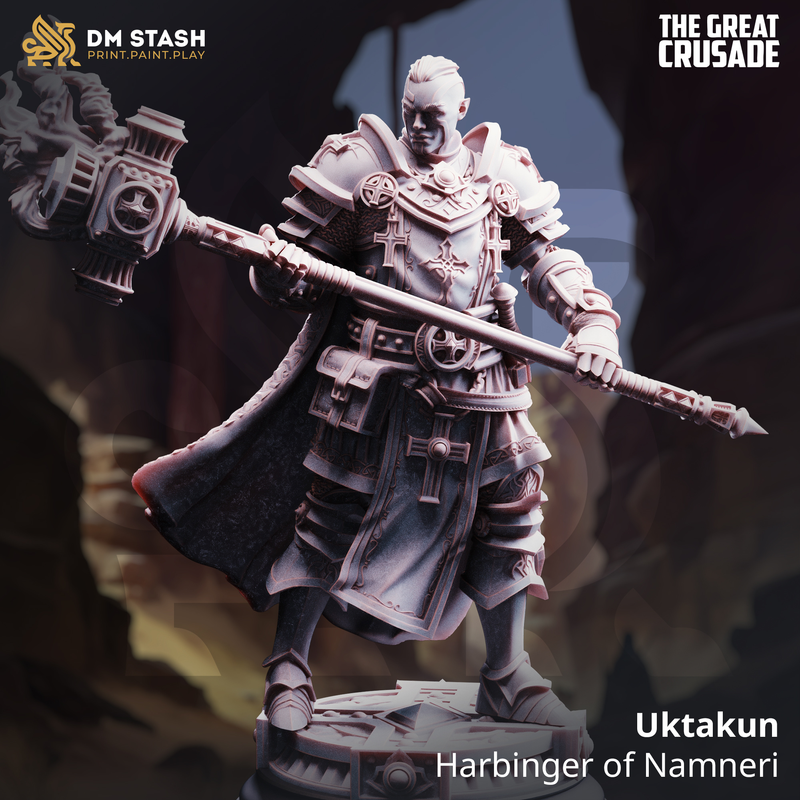 Uktakun - Harbinger of Namneri | 3D Printed Miniature | DM Stash