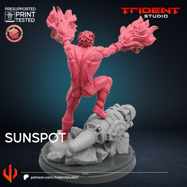 Sunspot - Marvel: Crisis Protocol Proxy | Trident Studios