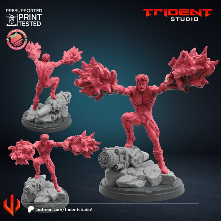 Sunspot - Marvel: Crisis Protocol Proxy | Trident Studios