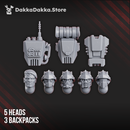 Phaeton Guard Special Forces | Grimdark Sci-Fi Miniature | 3D Printed | Dakka Dakka