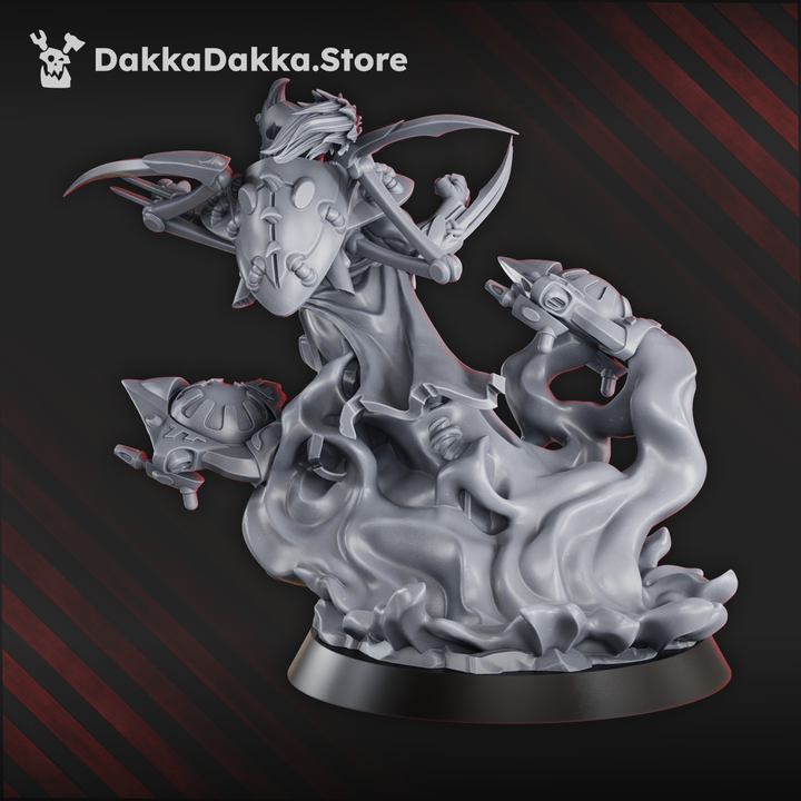 Phoneuria the Webstriders Queen | Grimdark Sci-Fi Miniature | 3D Printed | Dakka Dakka