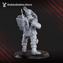 Phaeton Guardsman | Grimdark Sci-Fi Miniature | 3D Printed | Dakka Dakka