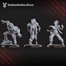 Sporesprinters Squad x10 | Grimdark Sci-Fi Miniature | 3D Printed | Dakka Dakka