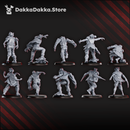 Sporesprinters Squad x10 | Grimdark Sci-Fi Miniature | 3D Printed | Dakka Dakka