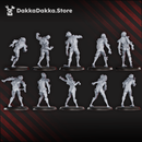 Walking Mass x10 | Grimdark Sci-Fi Miniature | 3D Printed | Dakka Dakka