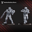Diseased Planetary Guard x10 | Grimdark Sci-Fi Miniature | 3D Printed | Dakka Dakka