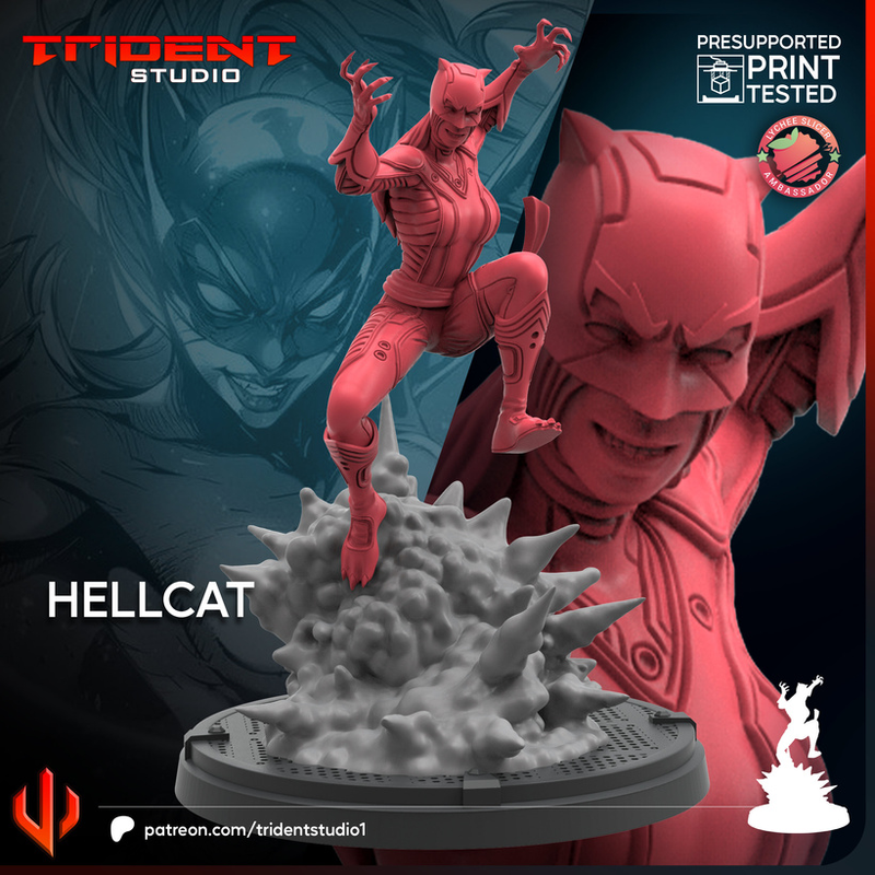 Hellcat - Marvel: Crisis Protocol Proxy | Trident Studios