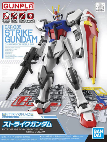Bandai Spirits Entry Grade 1/144 Strike Gundam Model Kit